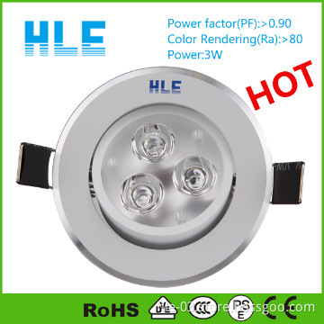 Lens led downlight with dimmable IP65